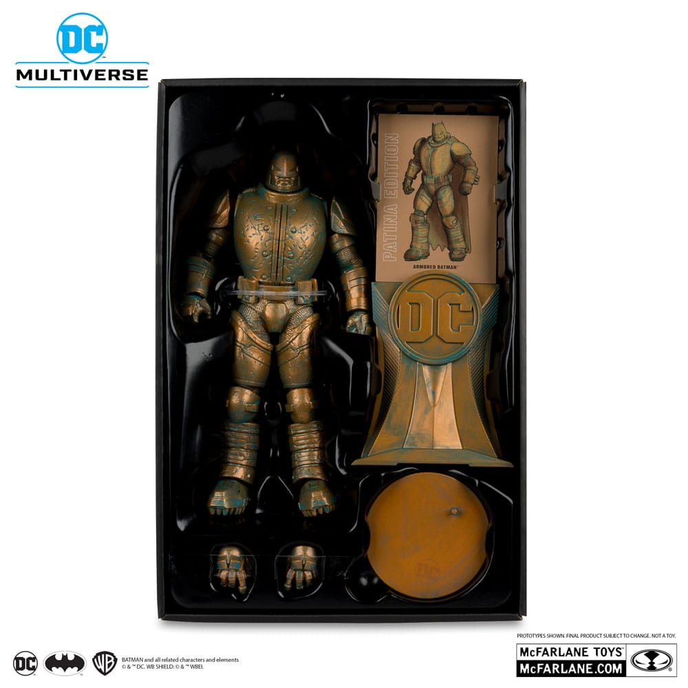 DC Multiverse Actionfigur Armored Batman (Batman: The Dark Knight Returns) Patina Edition (Gold Label) 18 cm - Versand: 5-7 Tage nach Bestellung