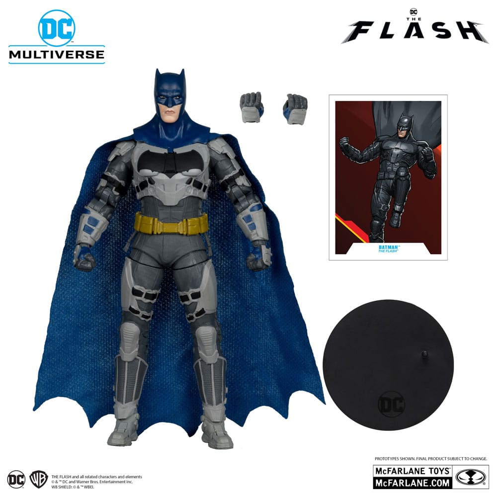 The Flash DC Multiverse Actionfigur Batman (Platinum Edition) 18 cm - Versand: 5-7 Tage nach Bestellung