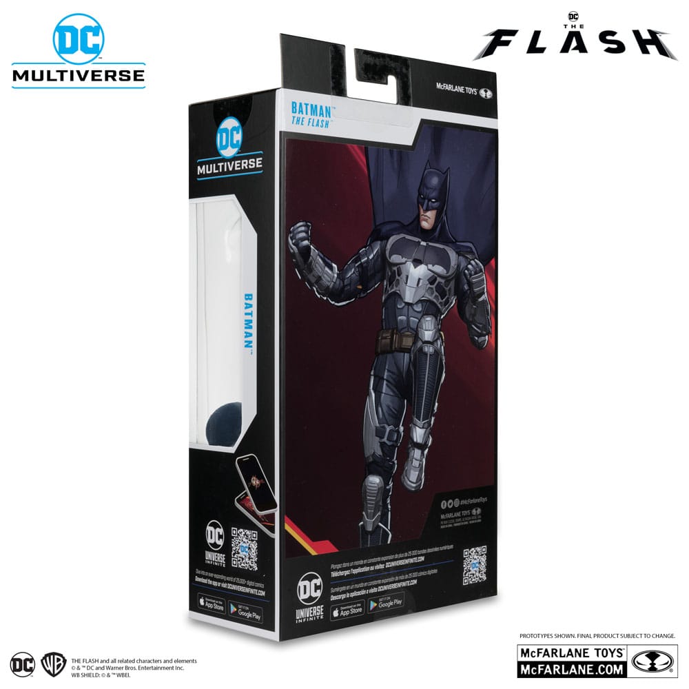 The Flash DC Multiverse Actionfigur Batman (Platinum Edition) 18 cm - Versand: 5-7 Tage nach Bestellung