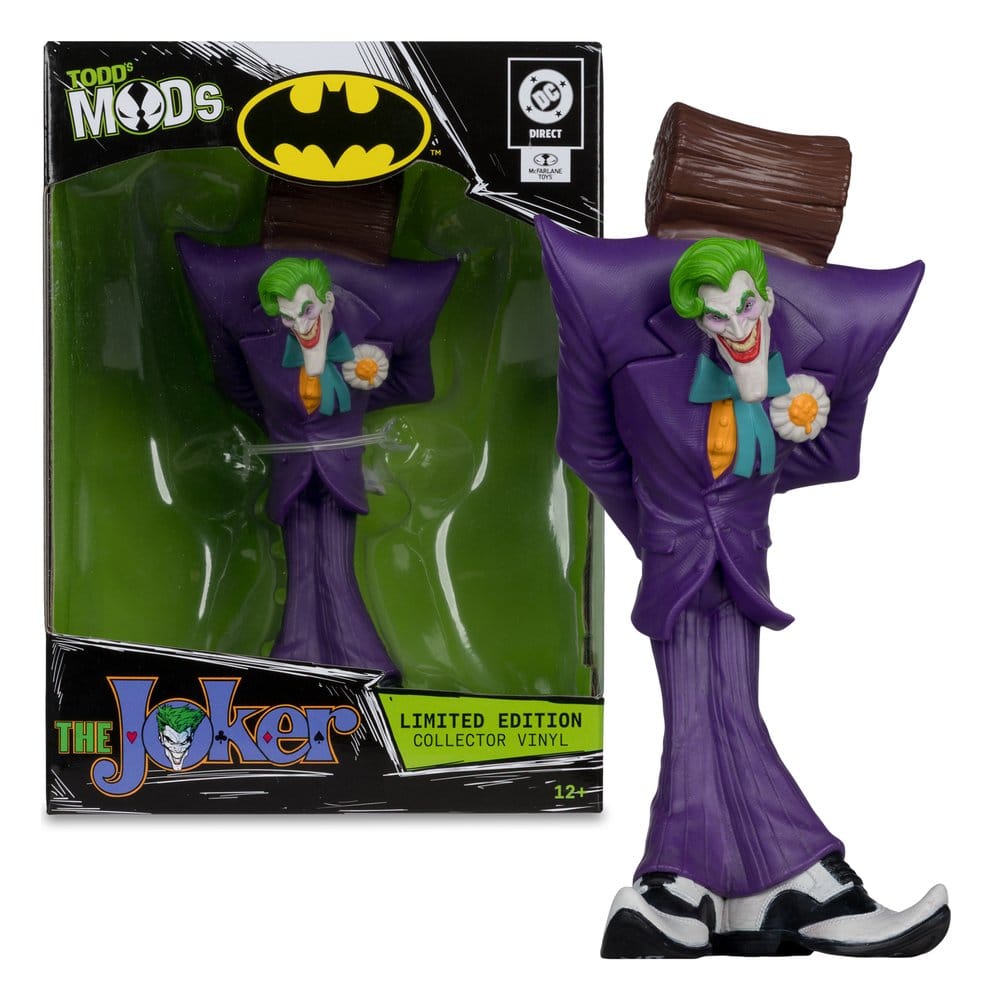DC Direct Collector Vinyl Statue The Joker (Limited Edition Todd's Mods) 13 cm  - Versand: 7 Tage nach Bestellung