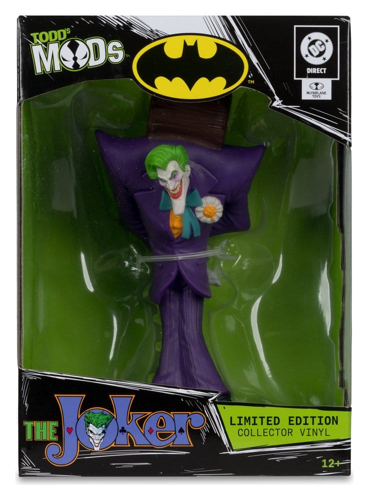 DC Direct Collector Vinyl Statue The Joker (Limited Edition Todd's Mods) 13 cm  - Versand: 7 Tage nach Bestellung