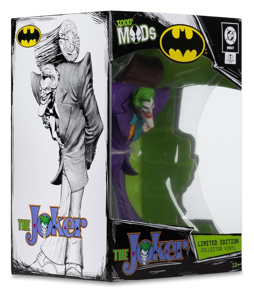 DC Direct Collector Vinyl Statue The Joker (Limited Edition Todd's Mods) 13 cm  - Versand: 7 Tage nach Bestellung