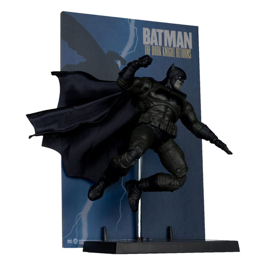 DC Multiverse McFarlane Cover Recreations Actionfigur Batman (Batman: The Dark Knight Returns #1) (Gold Label) 18 cm - Versand: 5-7 Tage nach Bestellung