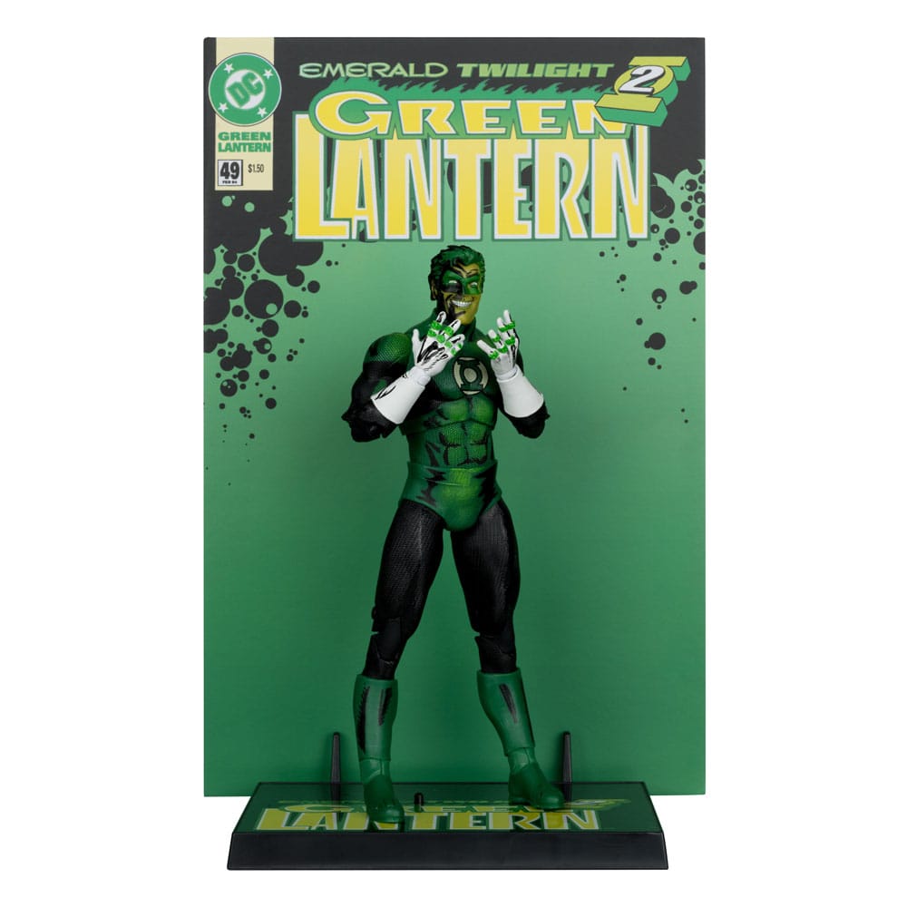 DC Multiverse McFarlane Cover Recreations Actionfigur Green Lantern (Emerald Twilight) (Gold Label) 18 cm - Preorder - ETA: 25.11.2025
