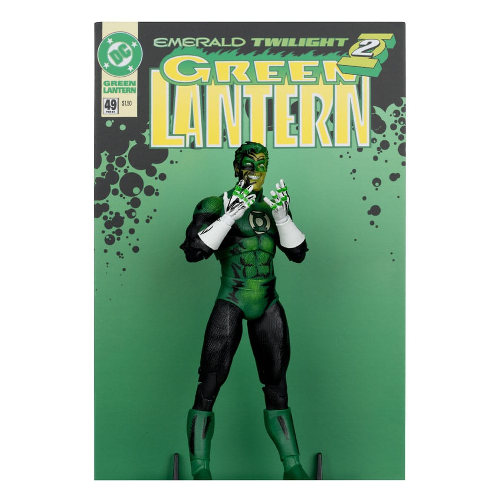 DC Multiverse McFarlane Cover Recreations Actionfigur Green Lantern (Emerald Twilight) (Gold Label) 18 cm - Preorder - ETA: 25.11.2025