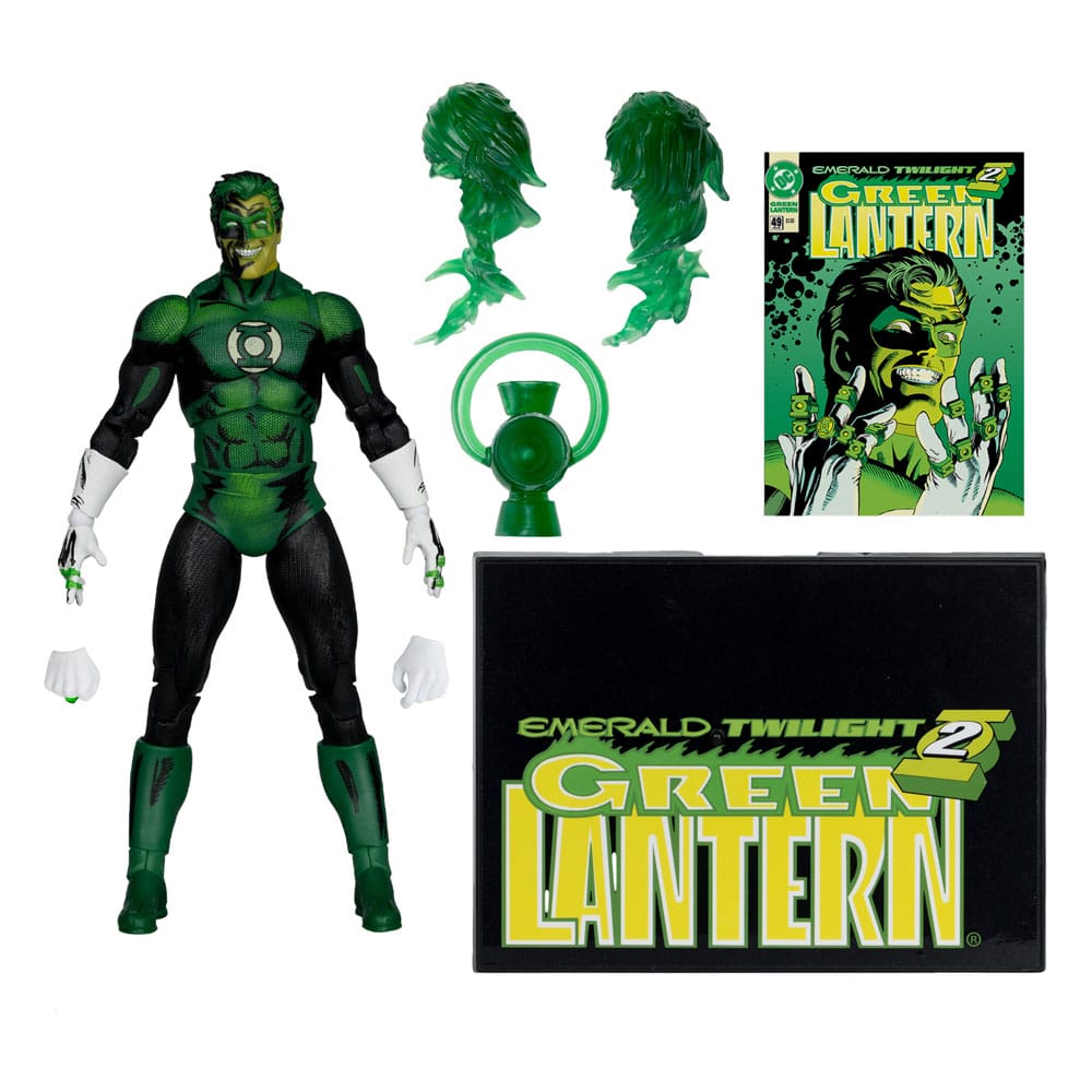 DC Multiverse McFarlane Cover Recreations Actionfigur Green Lantern (Emerald Twilight) (Gold Label) 18 cm - Preorder - ETA: 25.11.2025