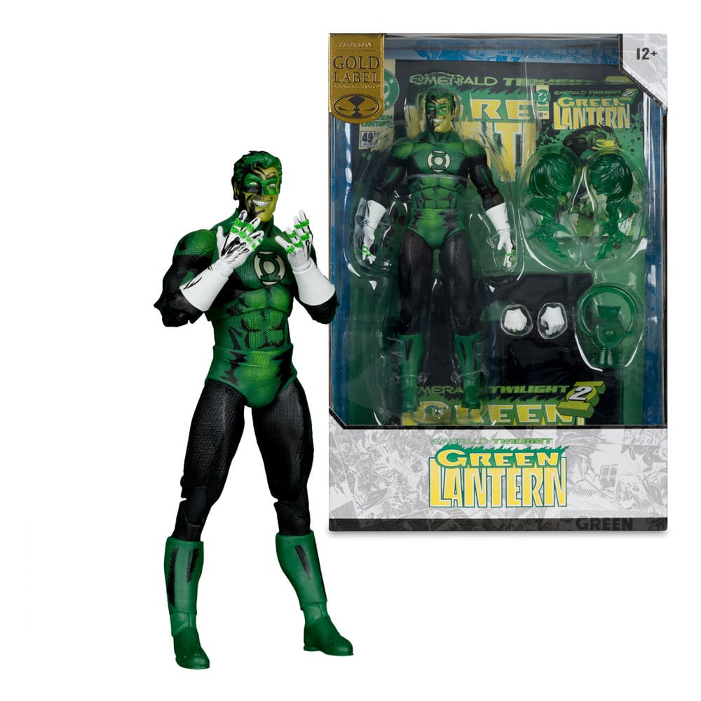 DC Multiverse McFarlane Cover Recreations Actionfigur Green Lantern (Emerald Twilight) (Gold Label) 18 cm - Preorder - ETA: 25.11.2025