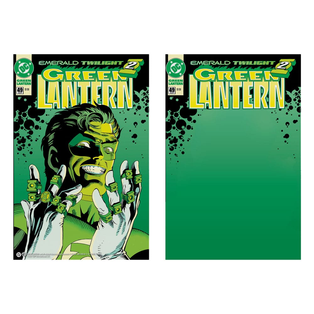 DC Multiverse McFarlane Cover Recreations Actionfigur Green Lantern (Emerald Twilight) (Gold Label) 18 cm - Preorder - ETA: 25.11.2025
