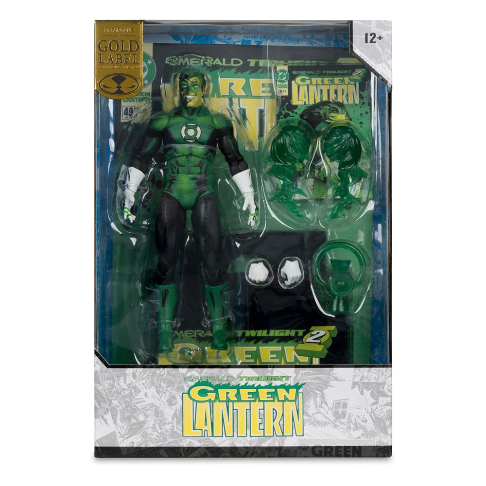 DC Multiverse McFarlane Cover Recreations Actionfigur Green Lantern (Emerald Twilight) (Gold Label) 18 cm - Preorder - ETA: 25.11.2025