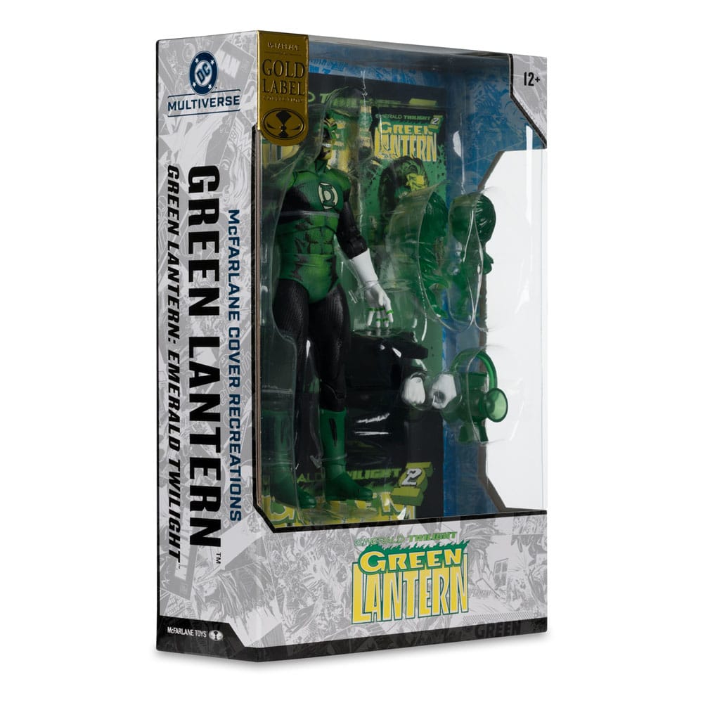 DC Multiverse McFarlane Cover Recreations Actionfigur Green Lantern (Emerald Twilight) (Gold Label) 18 cm - Preorder - ETA: 25.11.2025
