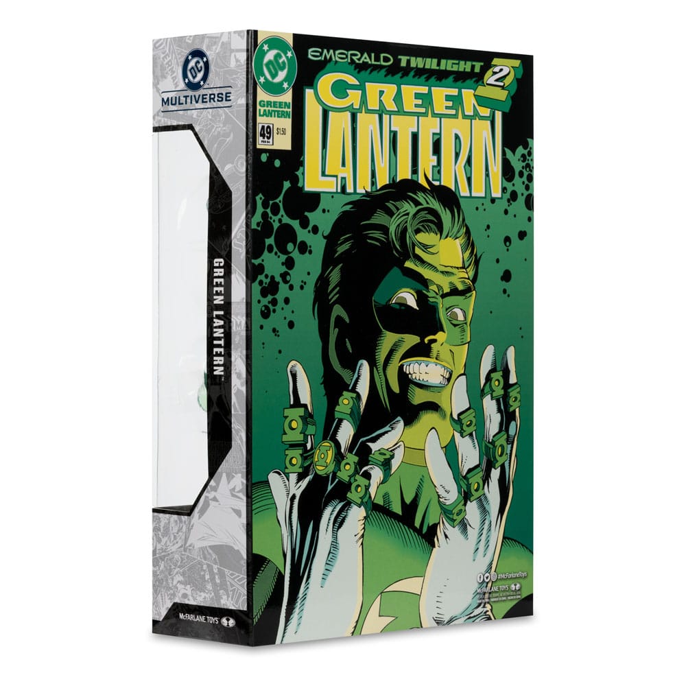 DC Multiverse McFarlane Cover Recreations Actionfigur Green Lantern (Emerald Twilight) (Gold Label) 18 cm - Preorder - ETA: 25.11.2025