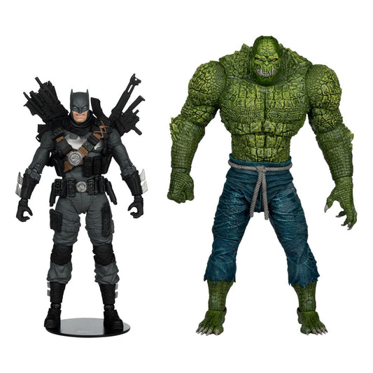 DC Multiverse McFarlane Collector Edition Actionfiguren 2er-Pack #03 Batman vs. Killer Croc 18 cm - Versand: 5-7 Tage nach Bestellung