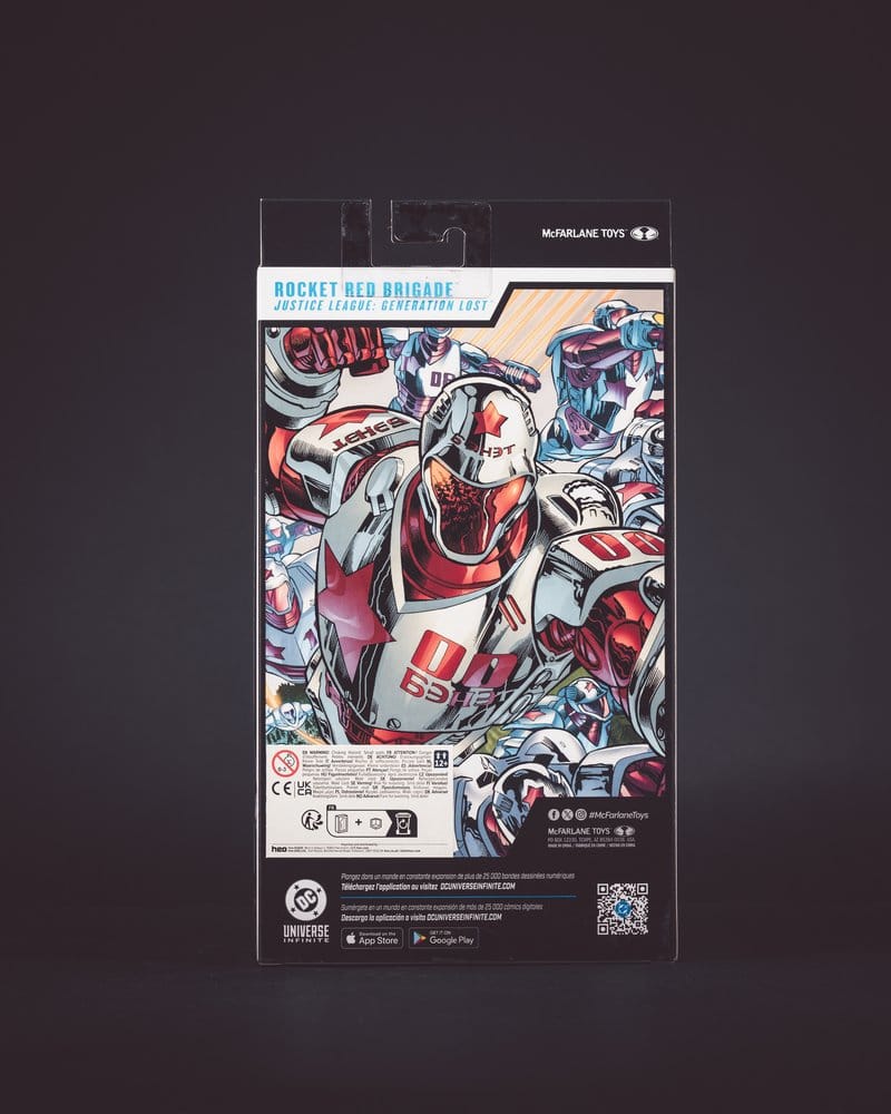 Justice League: Generation Lost DC Multiverse Actionfigur Rocket Red Brigade (Platinum Edition) 18 cm - Versand: 7 Tage nach Bestellung