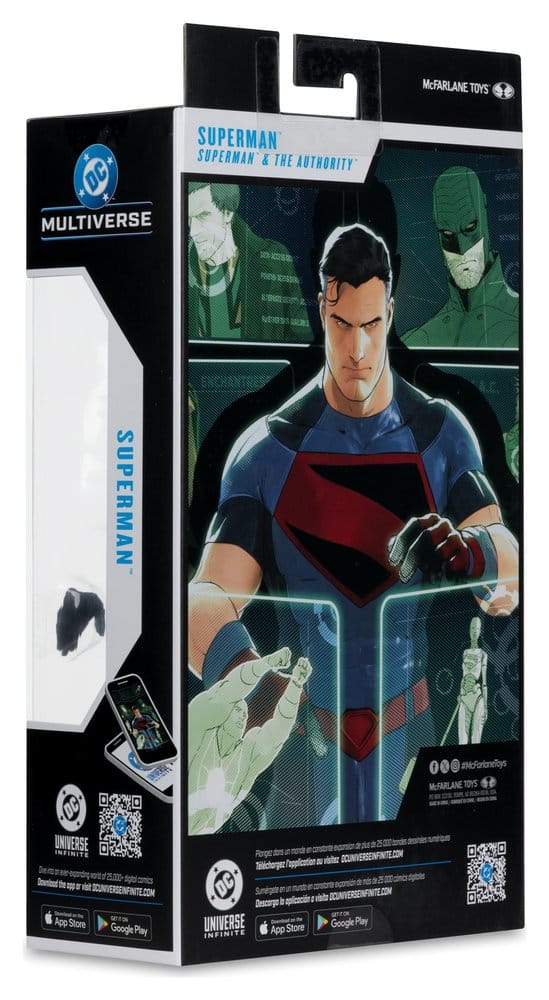 Superman & The Authority DC Multiverse Actionfigur Superman 18 cm - Versand: 7 Tage nach Bestellung