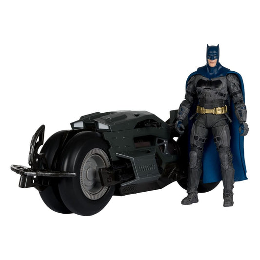 The Flash DC Multiverse Fahrzeug Batcycle with Batman  - Preorder - ETA: 25.11.2025