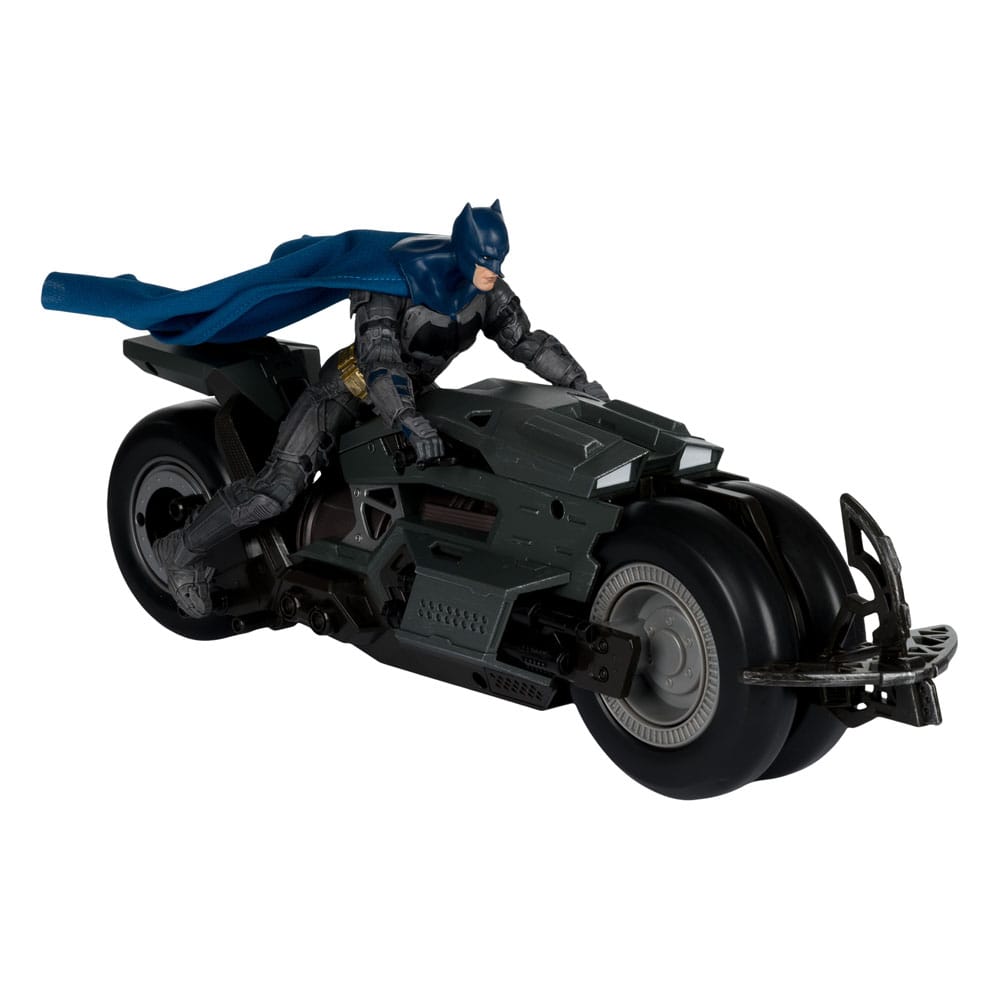 The Flash DC Multiverse Fahrzeug Batcycle with Batman  - Preorder - ETA: 25.11.2025