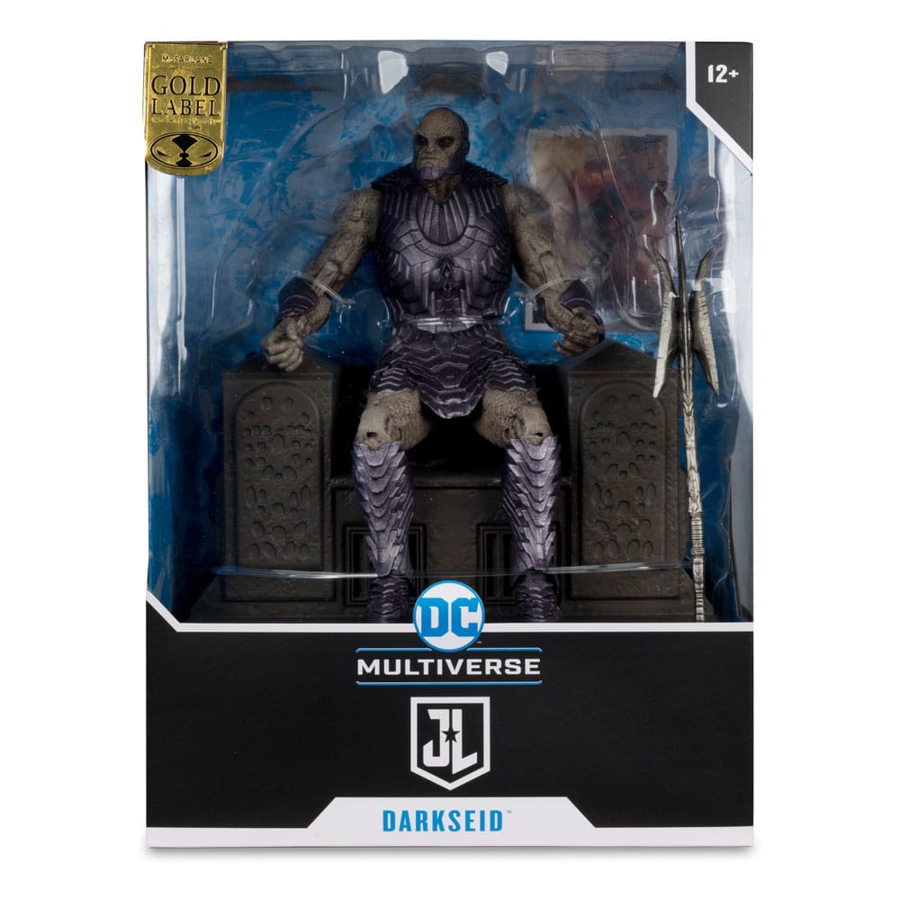 Zack Snyder's Justice League DC Multiverse Mega Actionfigur Darkseid with Throne (Gold Label) 24 cm - Preorder - ETA: Anfang 01.2025