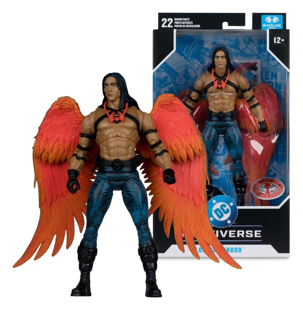 DC Multiverse Actionfigur Black Condor (DC Classic) (Red Platinum Edition) 27 cm - Versand: 7 Tage nach Bestellung
