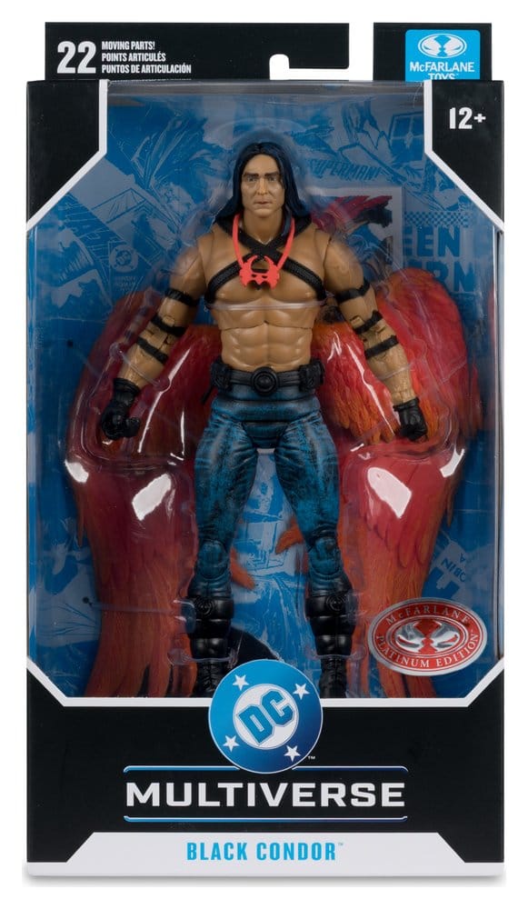 DC Multiverse Actionfigur Black Condor (DC Classic) (Red Platinum Edition) 27 cm - Versand: 7 Tage nach Bestellung