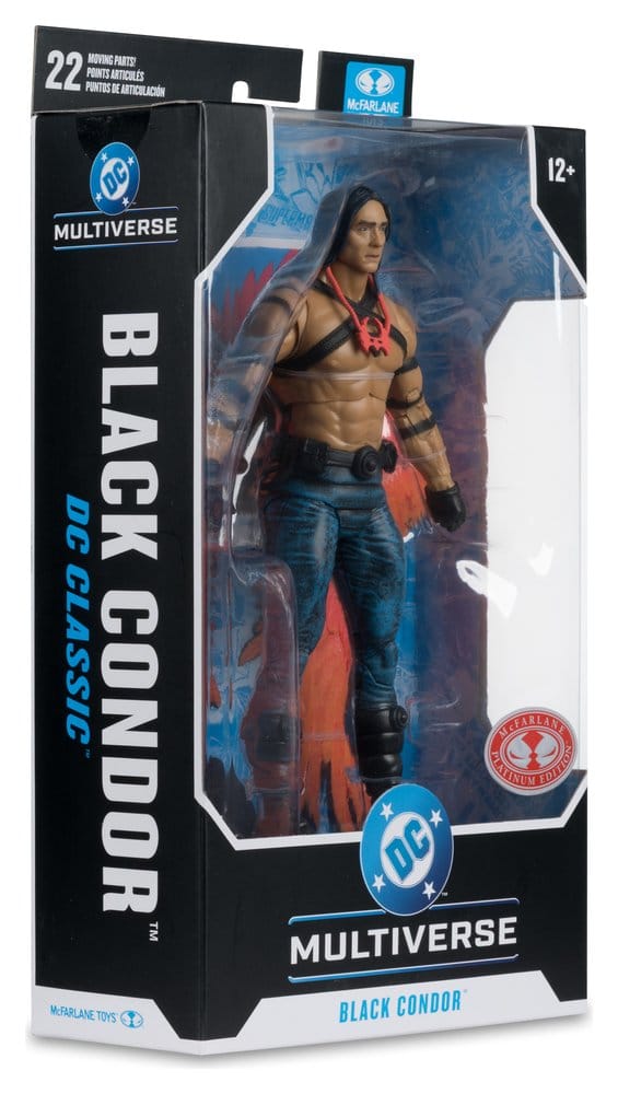DC Multiverse Actionfigur Black Condor (DC Classic) (Red Platinum Edition) 27 cm - Versand: 7 Tage nach Bestellung