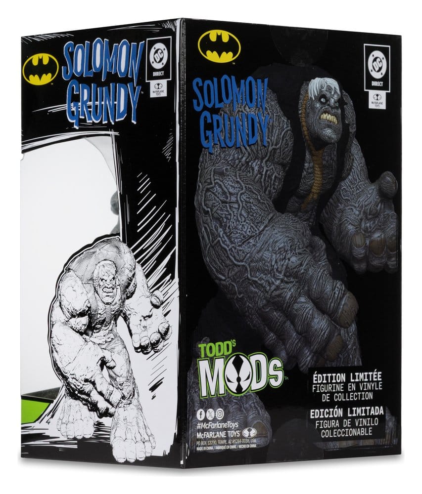 DC Direct Collector Vinyl Statue Solomon Grundy (Limited Edition Todd's Mods) 11 cm  - Versand: 7 Tage nach Bestellung