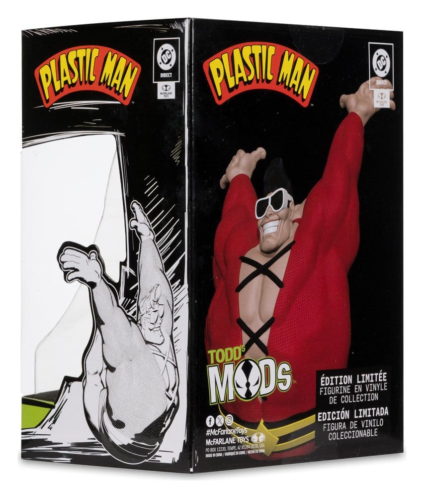 DC Direct Todd's Mods Vinylfigur Plastic Man 10 cm (Limitierte Auflage) - Preorder - ETA: 25.09.2026