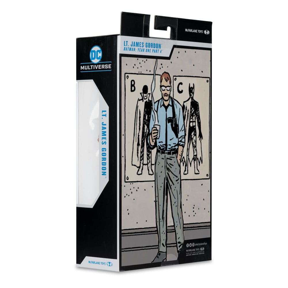 Batman Year One (Part 4) DC Multiverse Actionfigur Lt. James Gordon (Gold Label) 18 cm - Versand: 7 Tage nach Bestellung