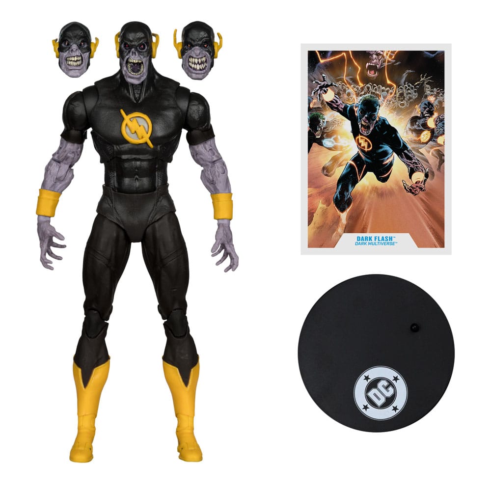 DC Comics DC Multiverse Actionfigur Dark Flash (Dark Mulitverse) (Red Platinum Edition) 18 cm - Preorder - ETA: 25.11.2025