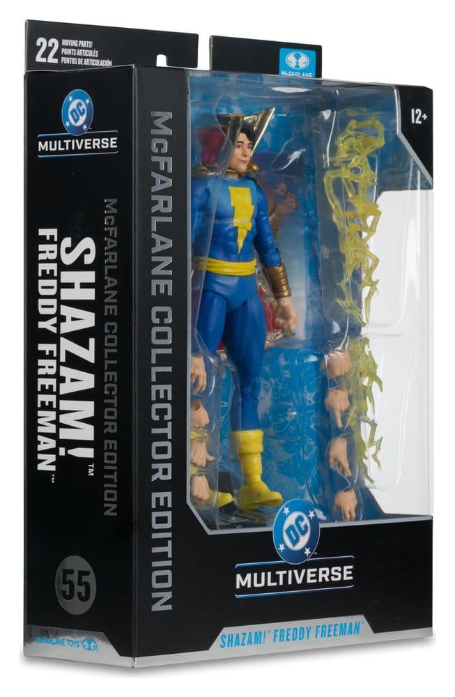 DC Multiverse Collector Edition Actionfigur Shazam! Freddy Freeman (Captain Marvel Jr.) (Collector Edition #55) 18 cm - Versand: 7 Tage nach Bestellung