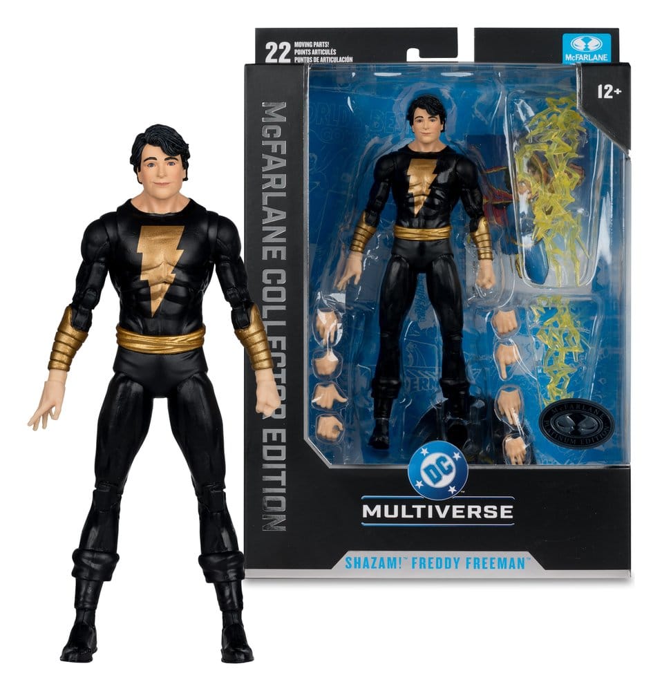 DC Multiverse Collector Edition Actionfigur Shazam! Freddy Freeman (Captain Marvel Jr.) (Collector Edition #55) 18 cm - Versand: 7 Tage nach Bestellung