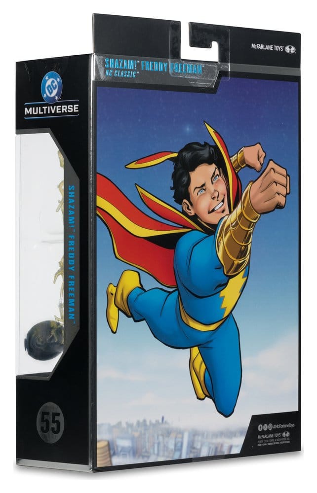 DC Multiverse Collector Edition Actionfigur Shazam! Freddy Freeman (Captain Marvel Jr.) (Collector Edition #55) 18 cm - Versand: 7 Tage nach Bestellung