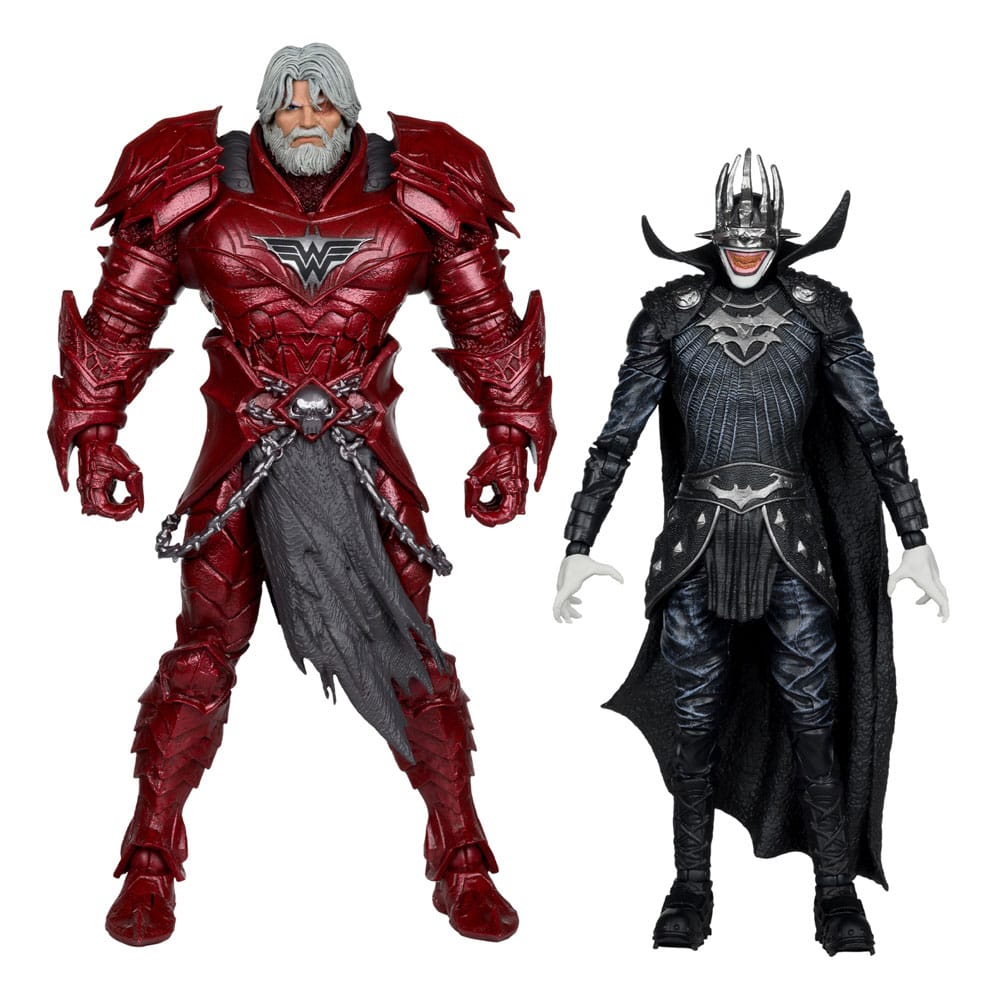 DC Multiverse McFarlane Collector Edition Actionfiguren 2er-Pack #04 Batman who laughs (Knight Armor) & Merciless (Dark Multiverse)  18 cm - Versand: 7 Tage nach Bestellung