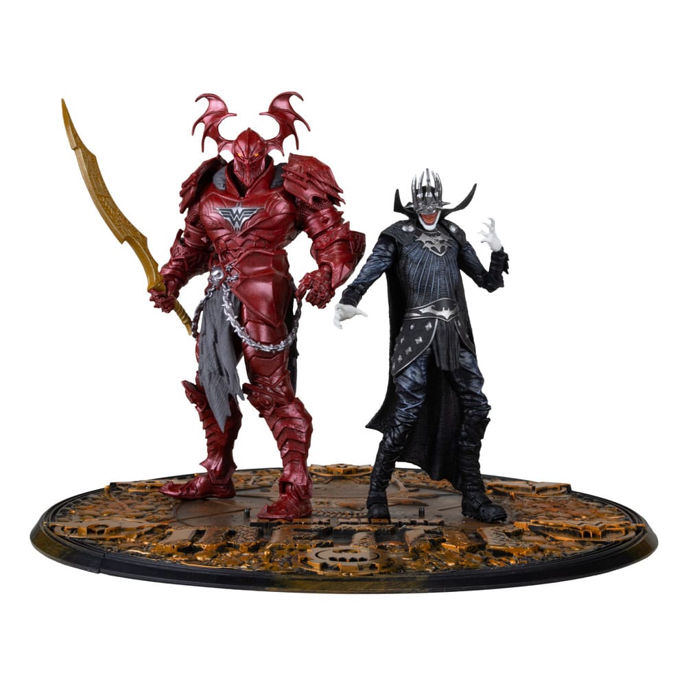 DC Multiverse McFarlane Collector Edition Actionfiguren 2er-Pack #04 Batman who laughs (Knight Armor) & Merciless (Dark Multiverse)  18 cm - Versand: 7 Tage nach Bestellung