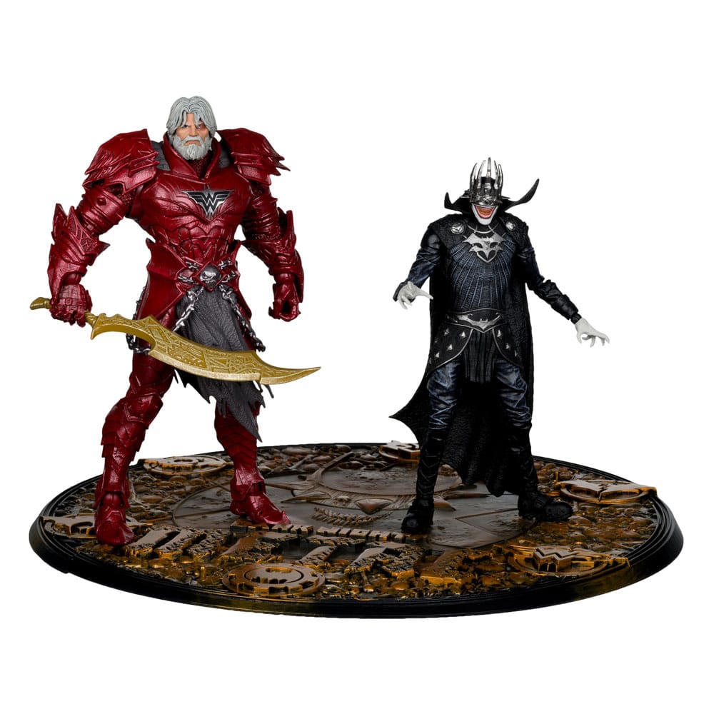 DC Multiverse McFarlane Collector Edition Actionfiguren 2er-Pack #04 Batman who laughs (Knight Armor) & Merciless (Dark Multiverse)  18 cm - Versand: 7 Tage nach Bestellung