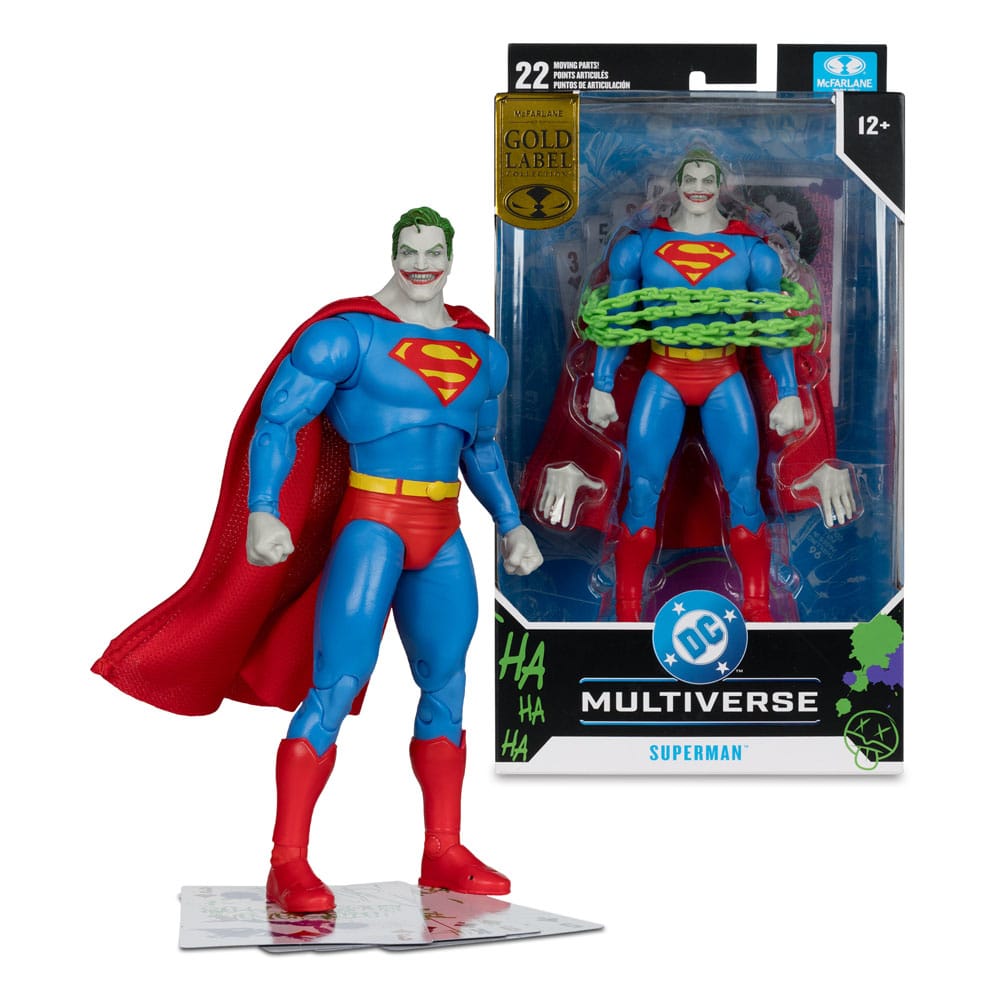 DC Comics DC Multiverse Actionfigur Superman (Superman #9) (Jokerized) (Gold Label) 18 cm - Preorder - ETA: 25.11.2025