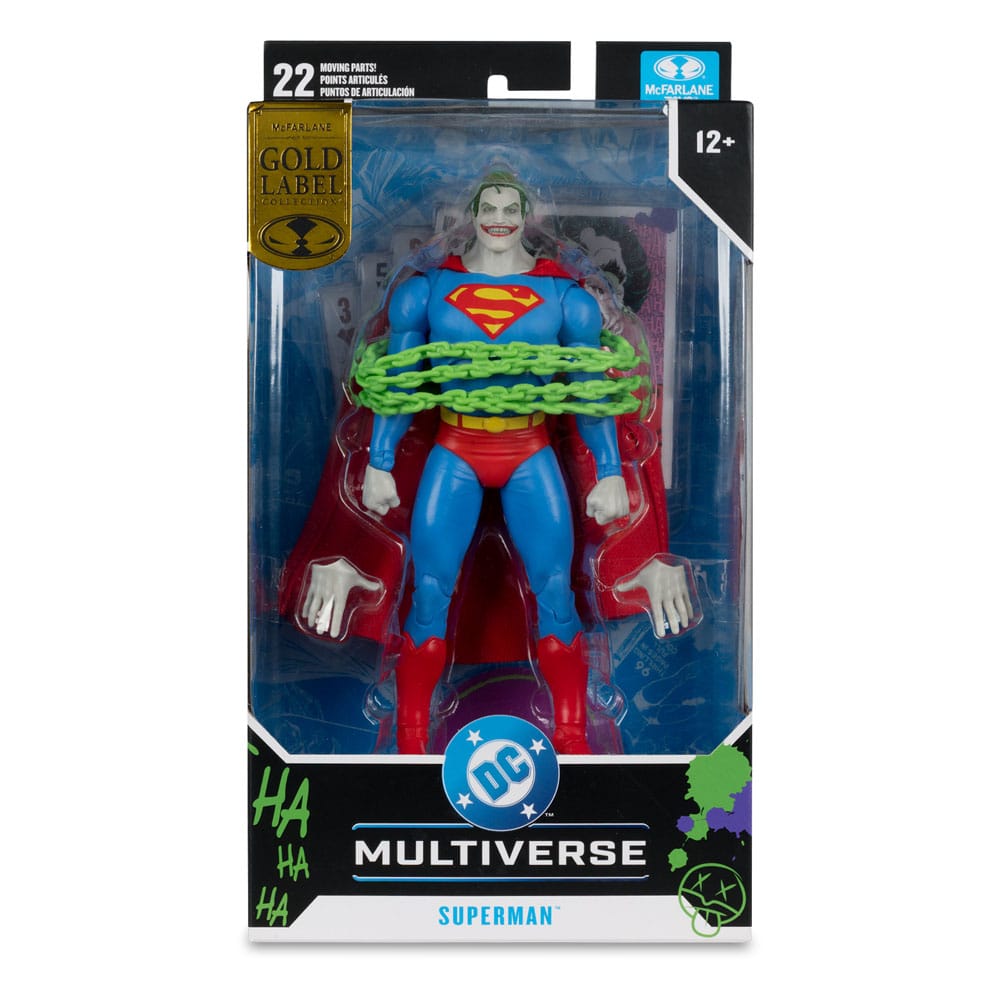 DC Comics DC Multiverse Actionfigur Superman (Superman #9) (Jokerized) (Gold Label) 18 cm - Preorder - ETA: 25.11.2025