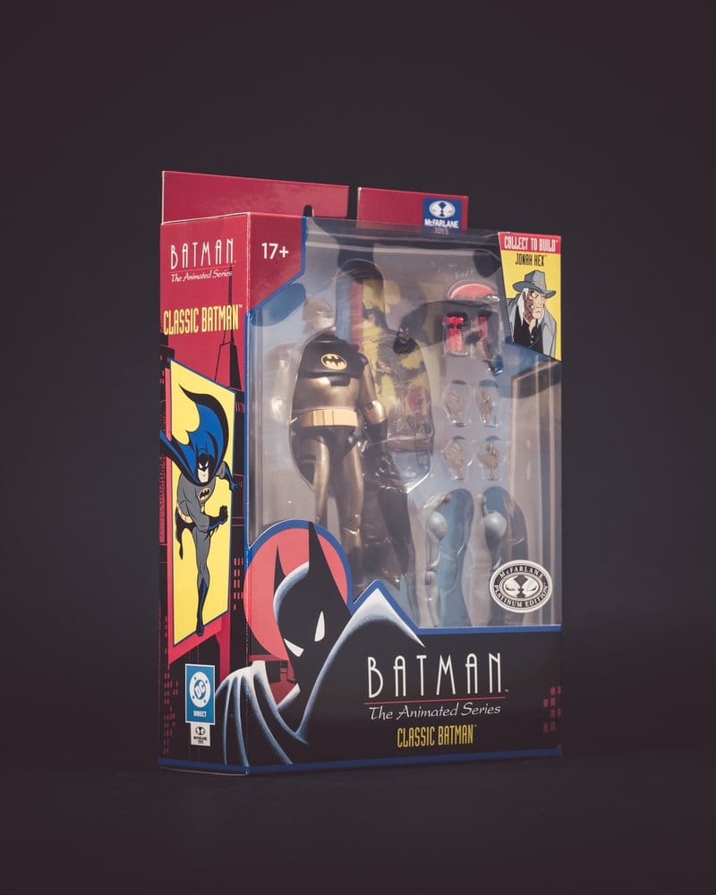 Batman: The Animated Series DC Direct Build-A Actionfigur Wave 5 Classic Batman (Platinum Edition) 15 cm - Versand: 7 Tage nach Bestellung