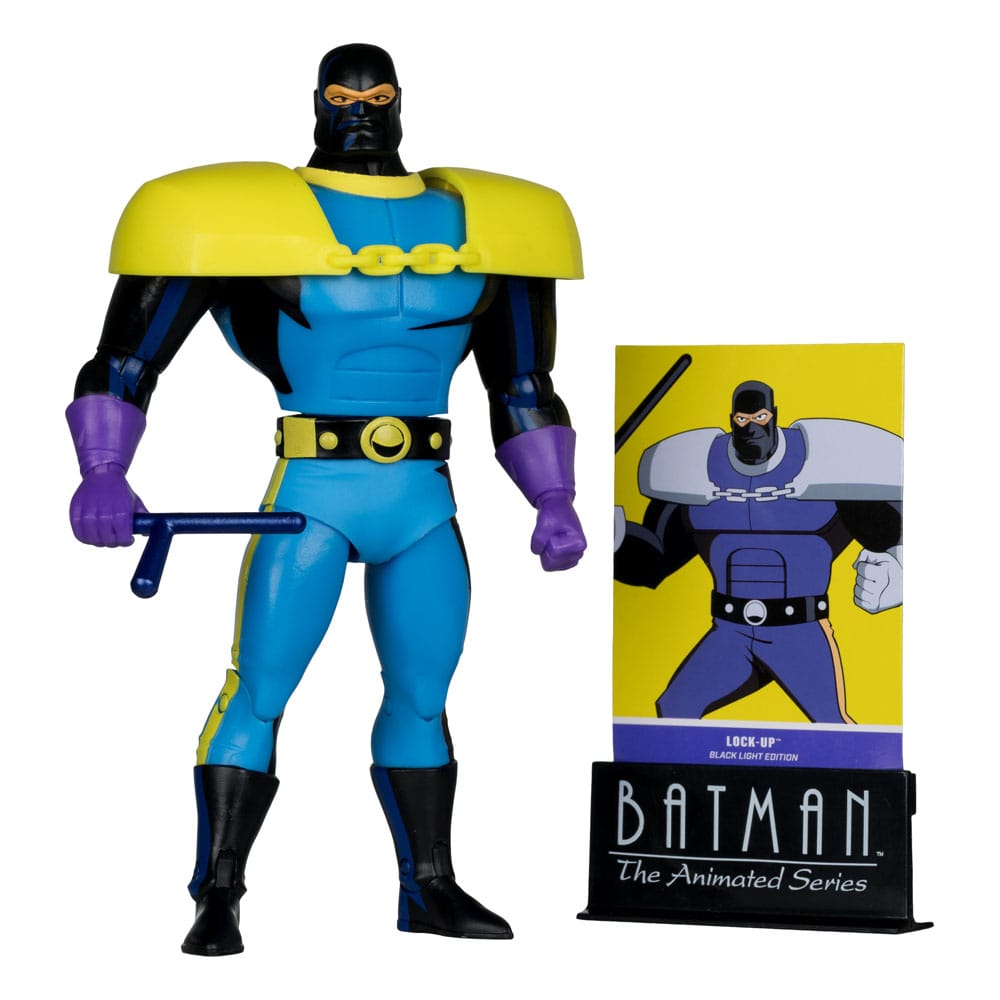 Batman: The Animated Series DC Direct Build-A Actionfigur Wave 5 Lock-Up Black Light Edition (Gold Label) 15 cm - Versand: 5-7 Tage nach Bestellung