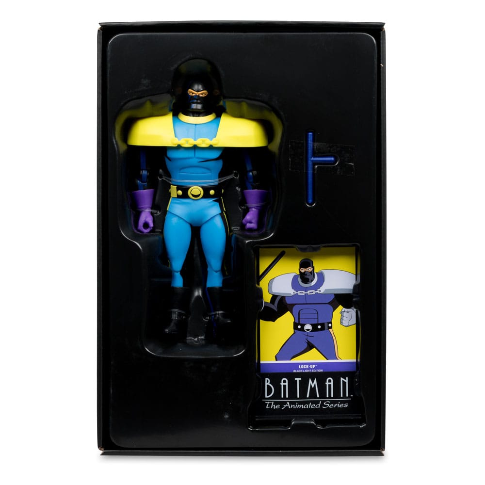 Batman: The Animated Series DC Direct Build-A Actionfigur Wave 5 Lock-Up Black Light Edition (Gold Label) 15 cm - Versand: 5-7 Tage nach Bestellung