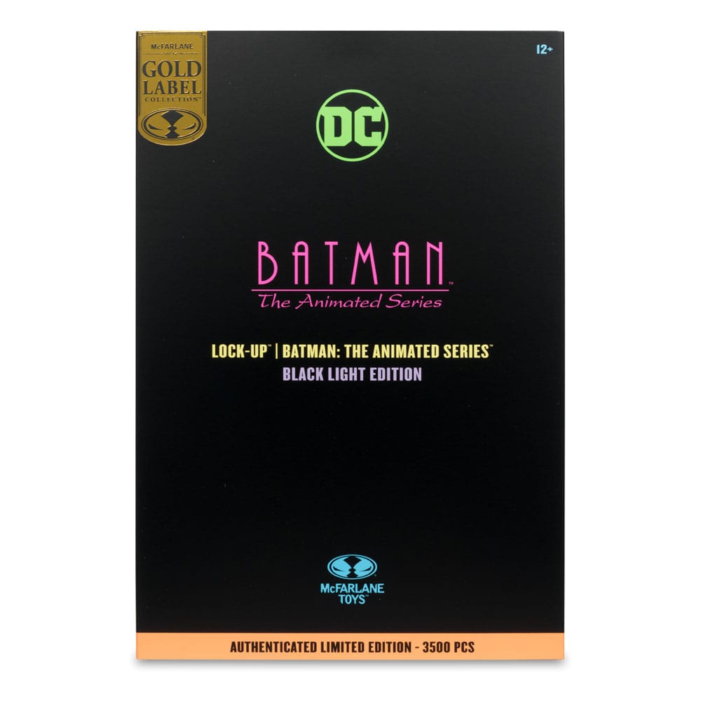 Batman: The Animated Series DC Direct Build-A Actionfigur Wave 5 Lock-Up Black Light Edition (Gold Label) 15 cm - Versand: 5-7 Tage nach Bestellung