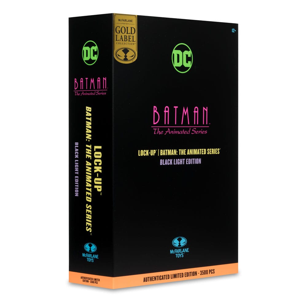 Batman: The Animated Series DC Direct Build-A Actionfigur Wave 5 Lock-Up Black Light Edition (Gold Label) 15 cm - Versand: 5-7 Tage nach Bestellung