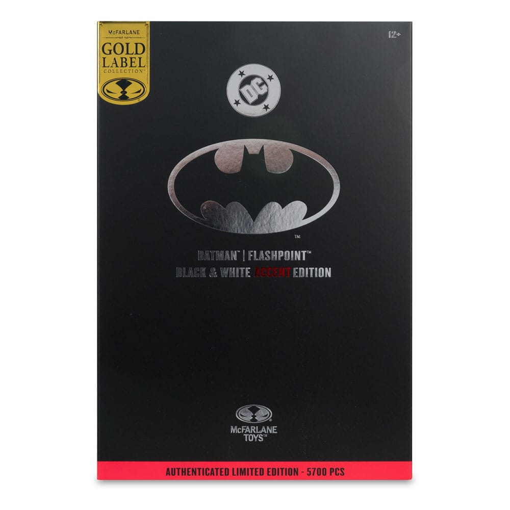 DC Multiverse Actionfigur Batman (Flashpoint) (Black & White Accent Edition) (Gold Label) 18 cm - Preorder - ETA: 03.11.2025