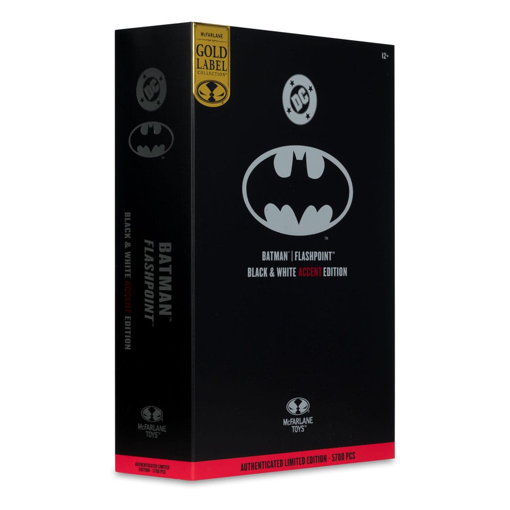 DC Multiverse Actionfigur Batman (Flashpoint) (Black & White Accent Edition) (Gold Label) 18 cm - Preorder - ETA: 03.11.2025