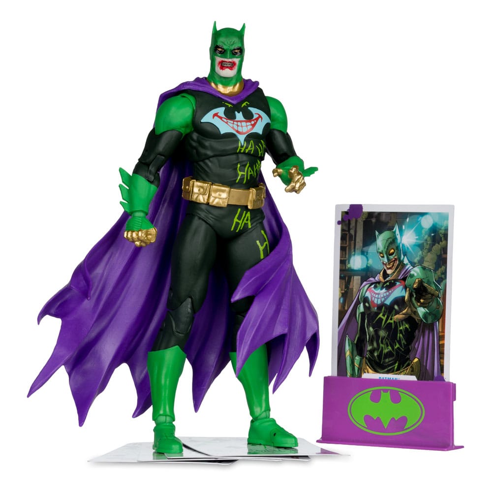 DC Multiverse Actionfigur Batman (Joker War) (Jokerized) (Gold Label) 18 cm - Versand: 7 Tage nach Bestellung