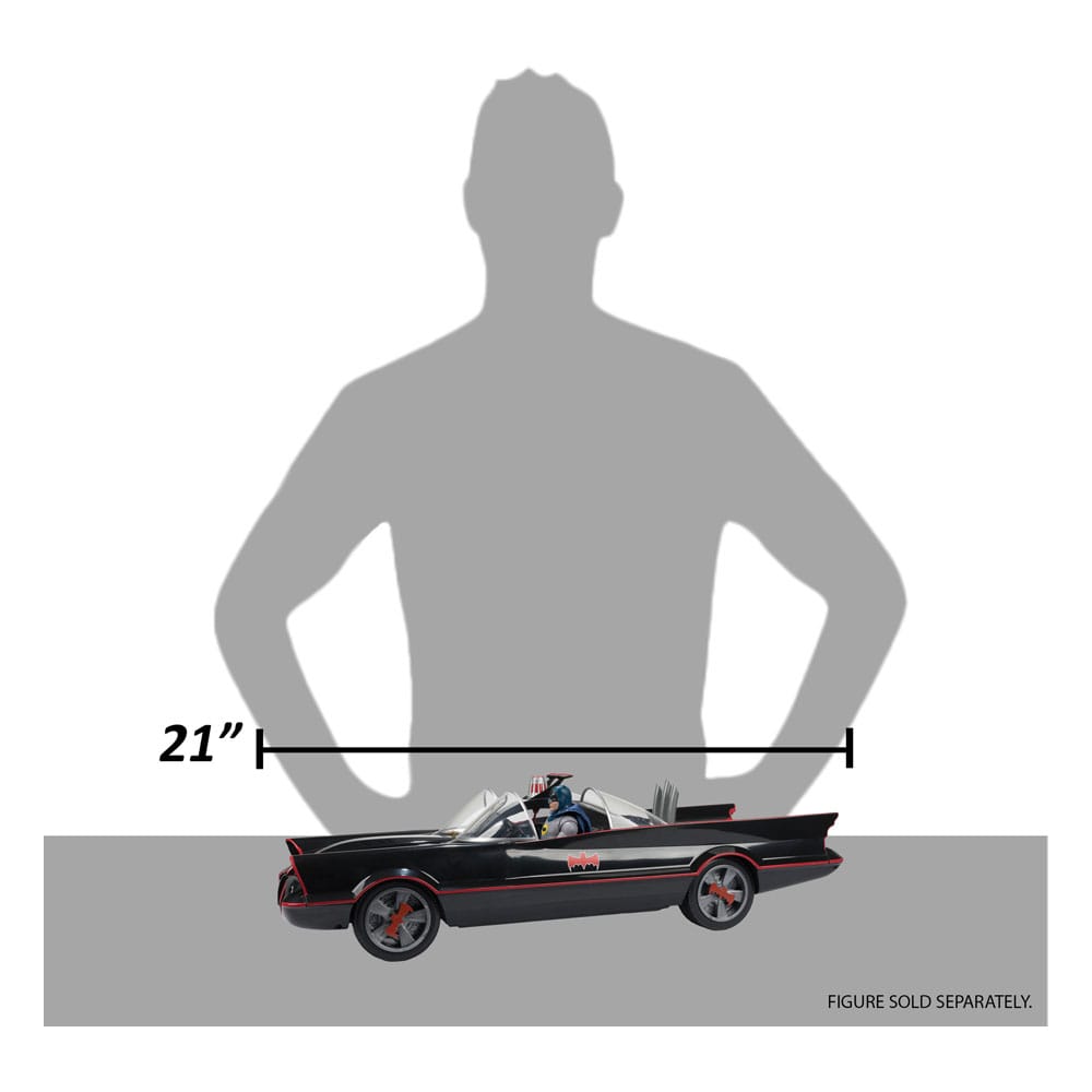 Batman (1966) DC Multiverse Fahrzeug Batmobil 53 cm - Versand: 7 Tage nach Bestellung