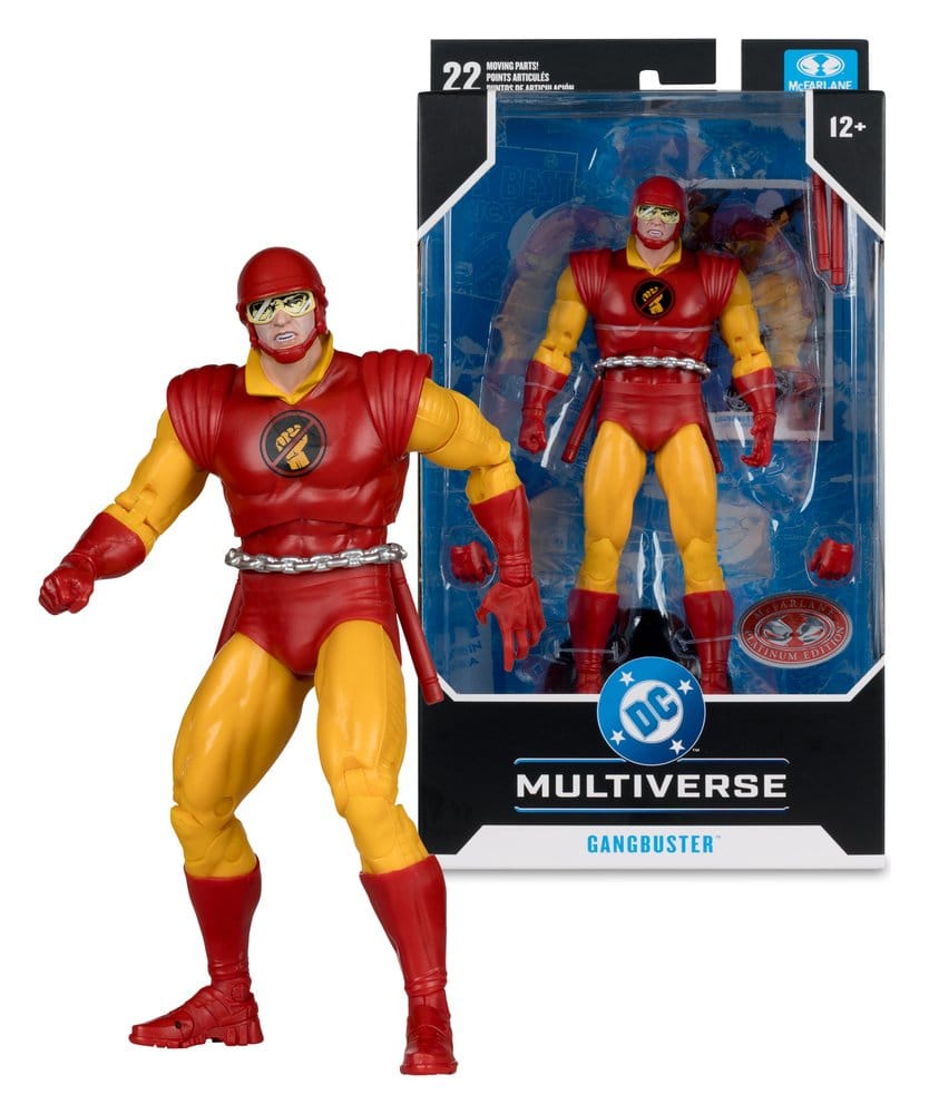 DC Multiverse Actionfigur Gangbuster (DC Classic) (Red Platinum Edition) 18 cm - Versand: 7 Tage nach Bestellung