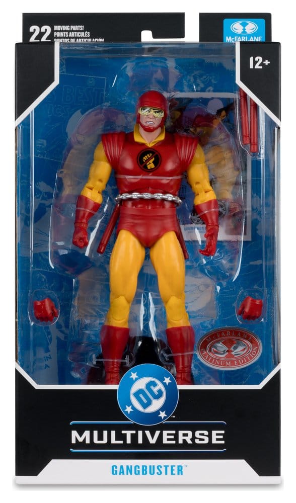 DC Multiverse Actionfigur Gangbuster (DC Classic) (Red Platinum Edition) 18 cm - Versand: 7 Tage nach Bestellung
