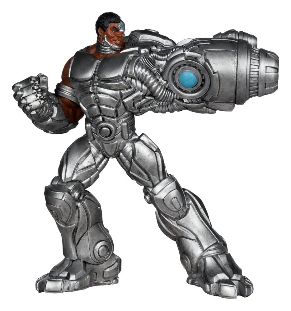 DC Direct Collector Vinyl Statue Cyborg 12 cm  - Versand: 7 Tage nach Bestellung