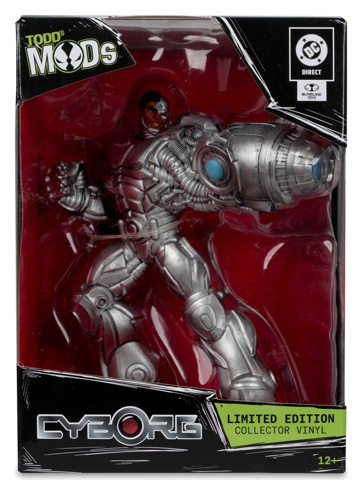 DC Direct Collector Vinyl Statue Cyborg 12 cm  - Versand: 7 Tage nach Bestellung