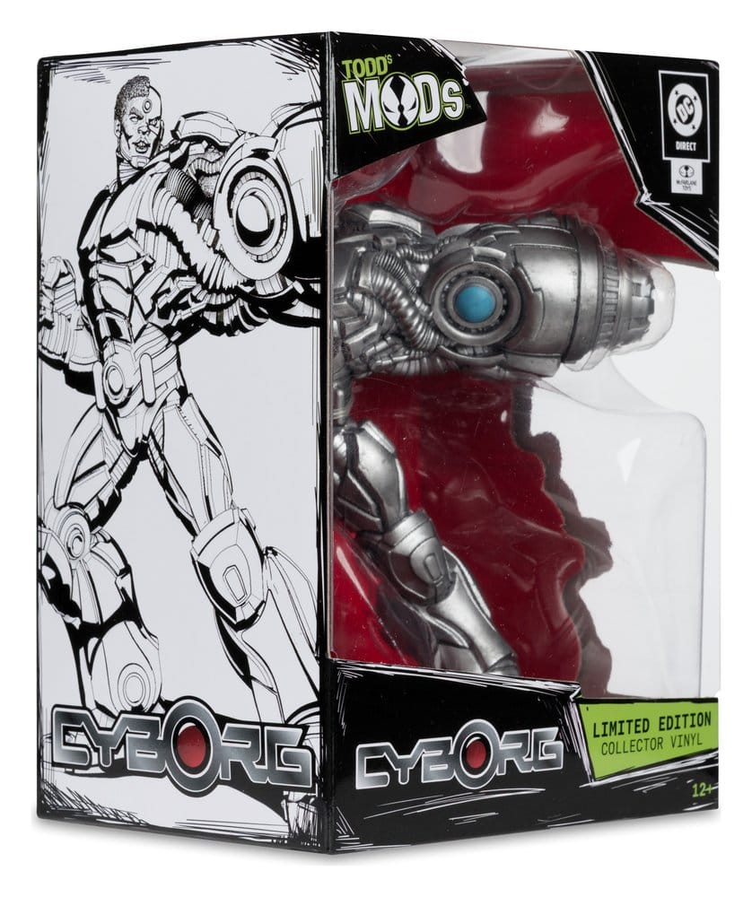 DC Direct Collector Vinyl Statue Cyborg 12 cm  - Versand: 7 Tage nach Bestellung